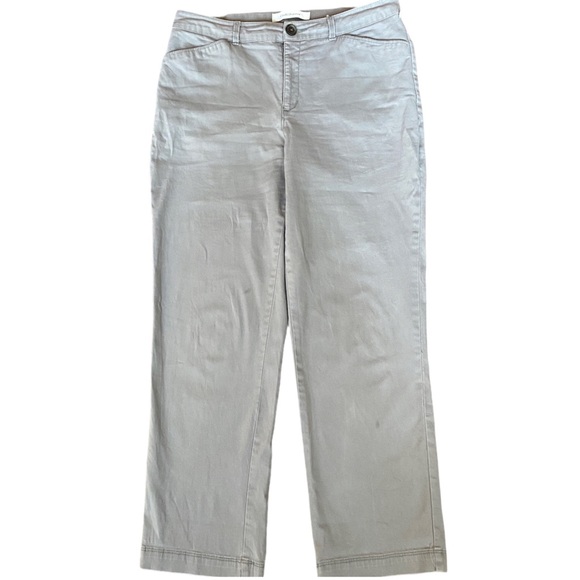 Croft & Barrow Women Pants , Straight Leg Pants , Relaxed Straight Leg Pants - Picture 3 of 14